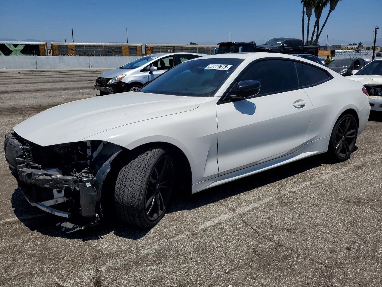 2021 BMW 4 Series 430i, VIN WBA53AP07MCG97115 — Front end