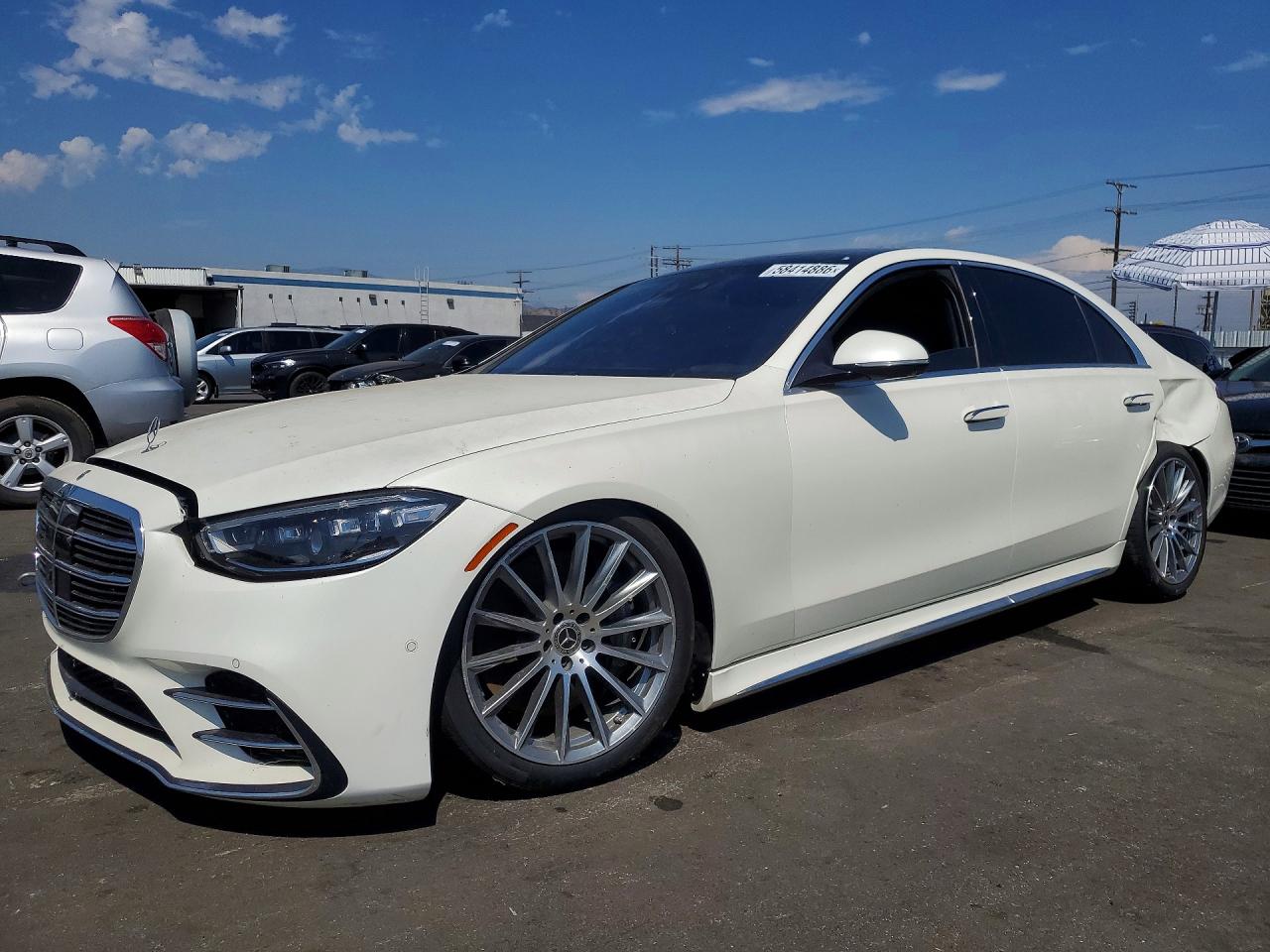 2022 Mercedes-Benz S 580, VIN W1K6G7GB2NA157817 — Rear end