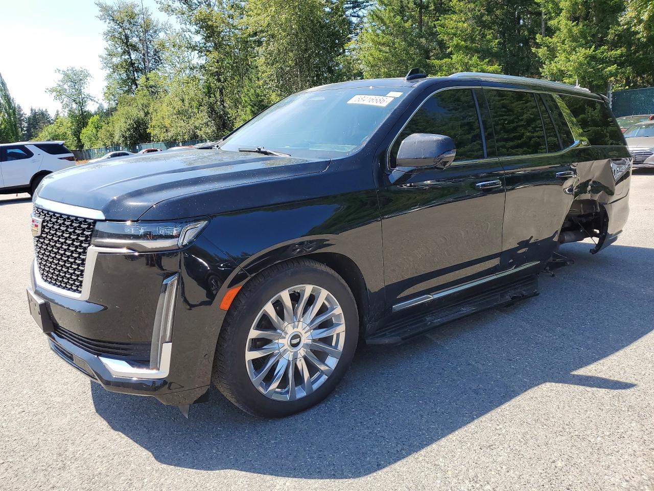 2024 Cadillac Escalade 4WD Premium Luxury, VIN 1GYS4CKL5RR167141 — Undercarriage