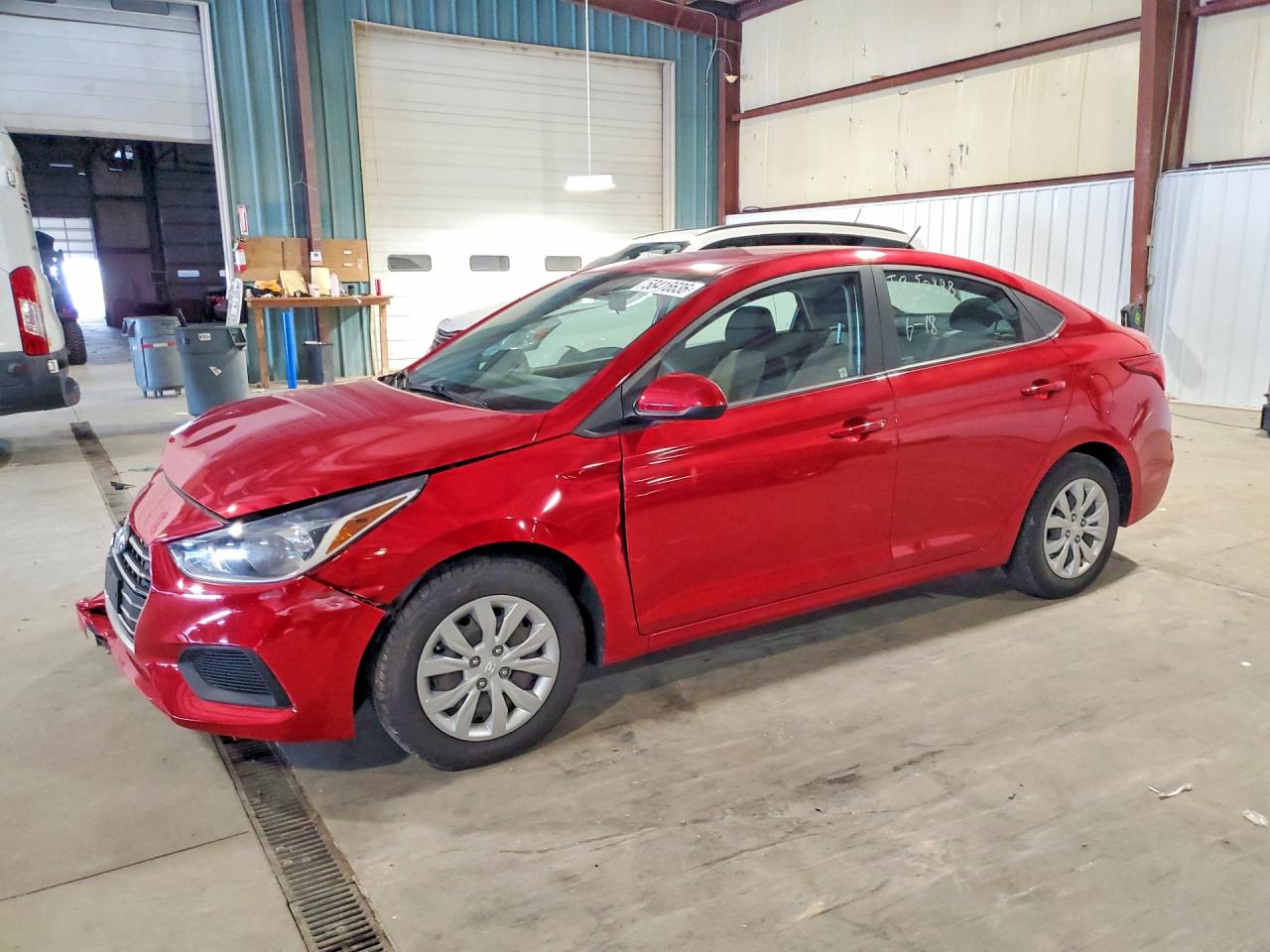 2022 Hyundai Accent SE, VIN 3KPC24A63NE168232 — Front end