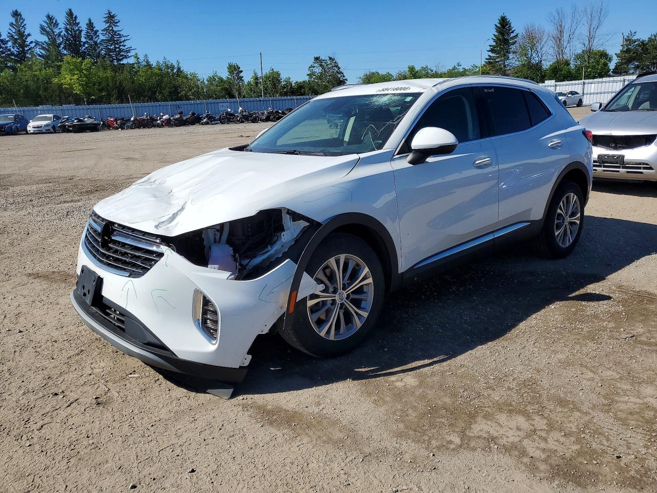 2022 Buick Envision Preferred, VIN LRBAZLR49ND140466 — Rollover