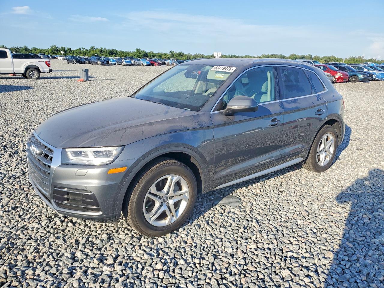 2018 Audi Q5 Premium Plus, VIN WA1BNBFY5J2203145 — Stripped