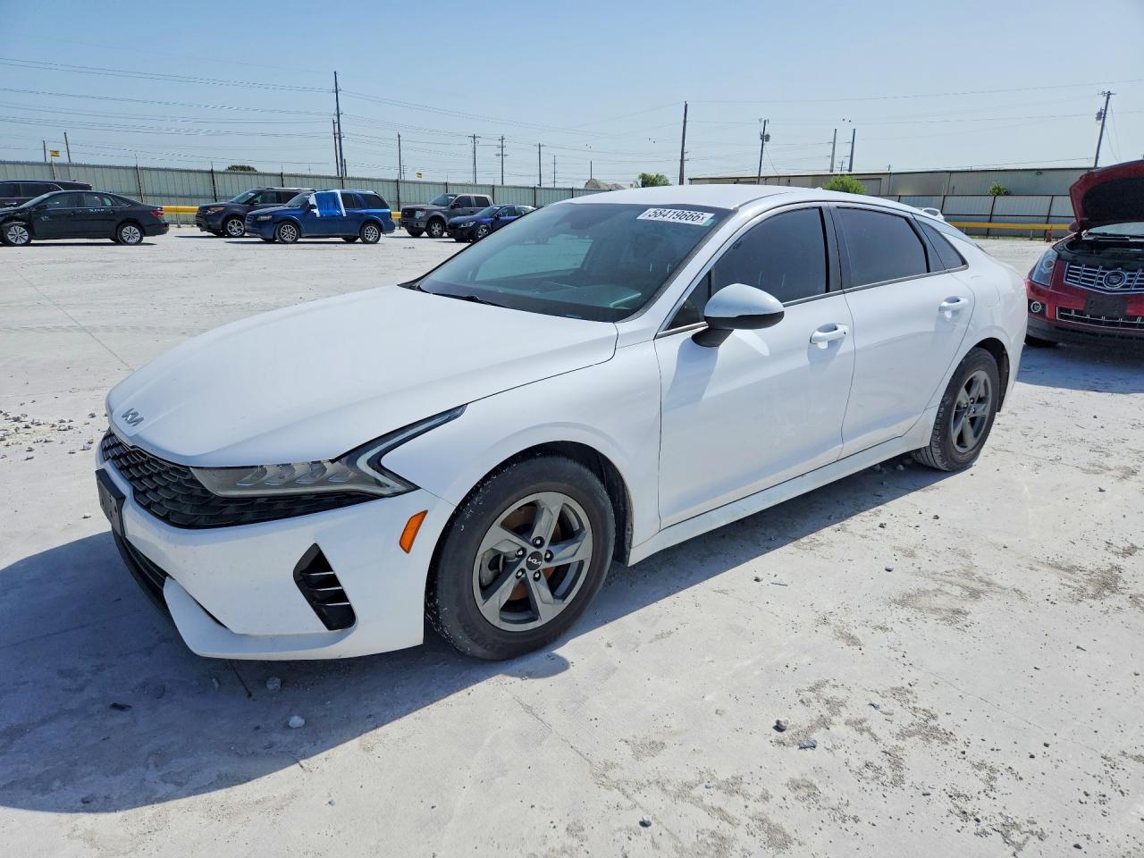 2022 Kia K5 LXS, VIN 5XXG14J21NG091305 — Water / flood