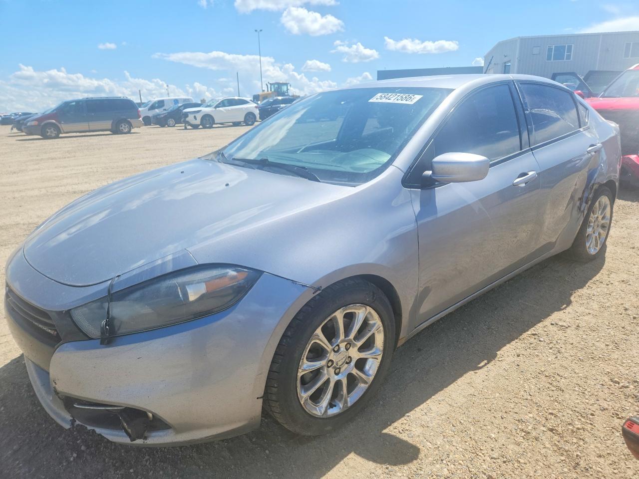 2014 Dodge Dart SXT, VIN 1C3CDFBBXED730411 — Side