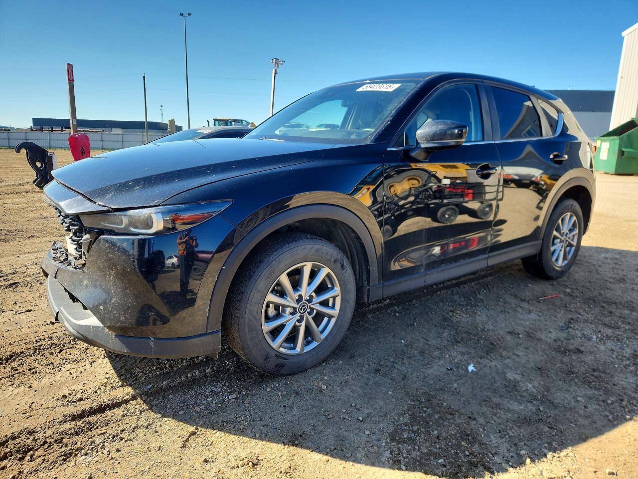 2022 Mazda CX-5 S Carbon Edition, VIN JM3KFBCMXN0603442 — Перед