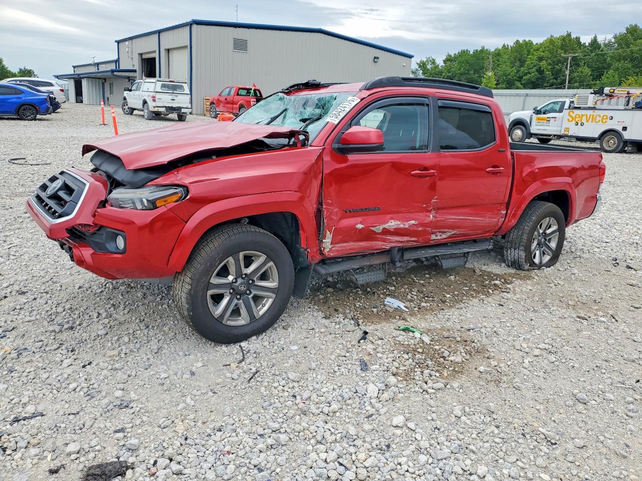 2023 Toyota Tacoma SR5, VIN 3TMCZ5AN2PM556909 — Rollover