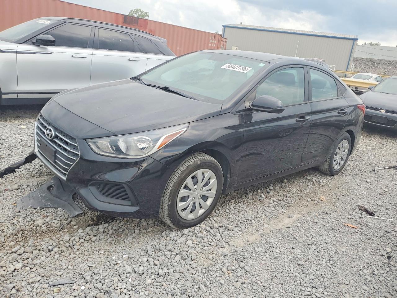 2022 Hyundai Accent SE, VIN 3KPC24A62NE183157 — Front end