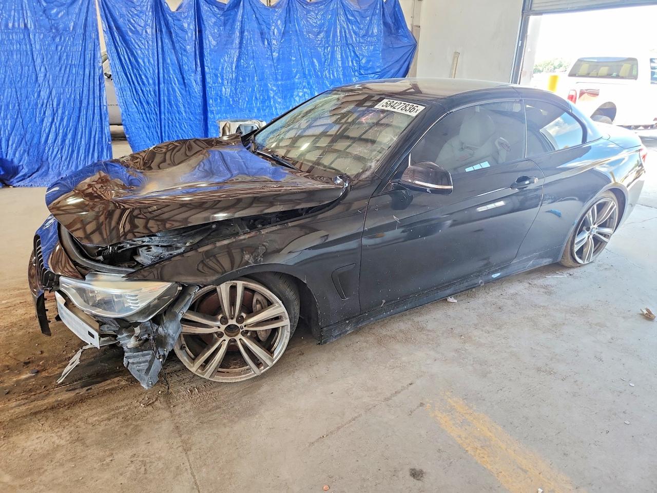 2015 BMW 4 Series 435i, VIN WBA3T3C52FP738411 — Front end