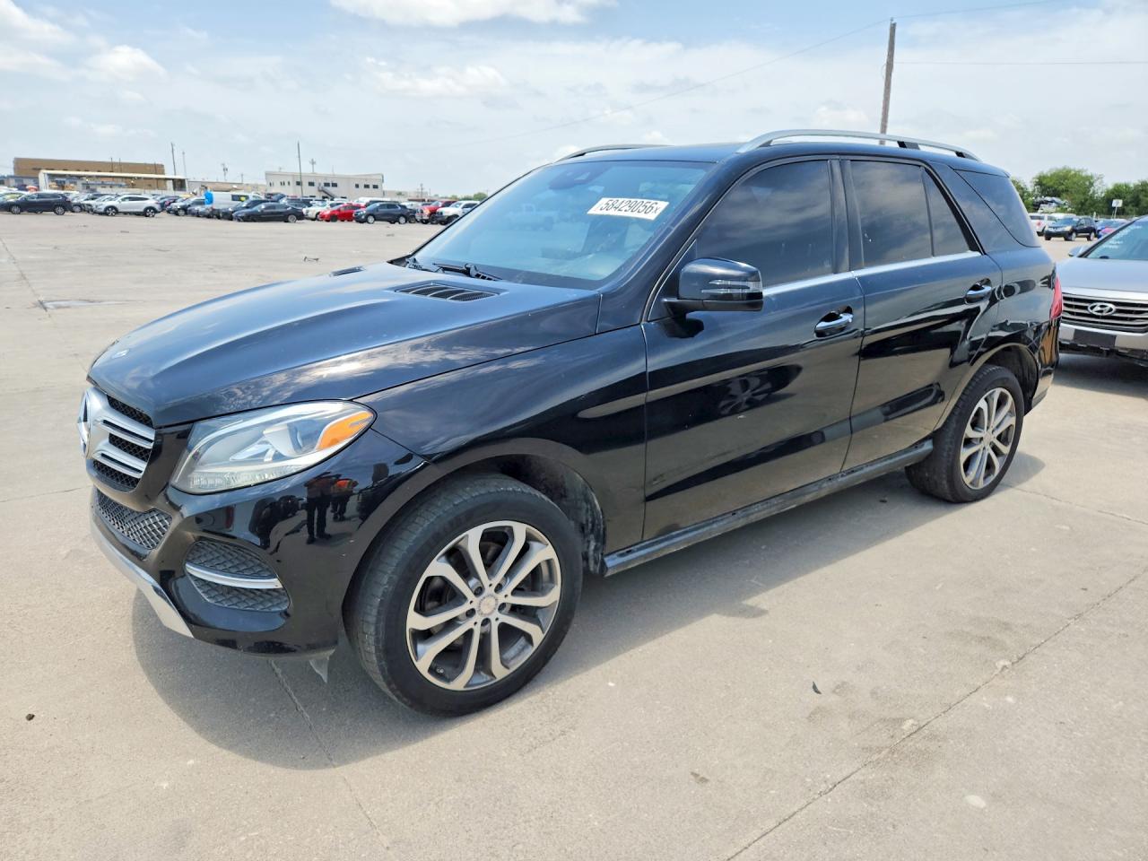 2016 Mercedes-Benz GLE 350, VIN 4JGDA5HB0GA727074 — Normal wear