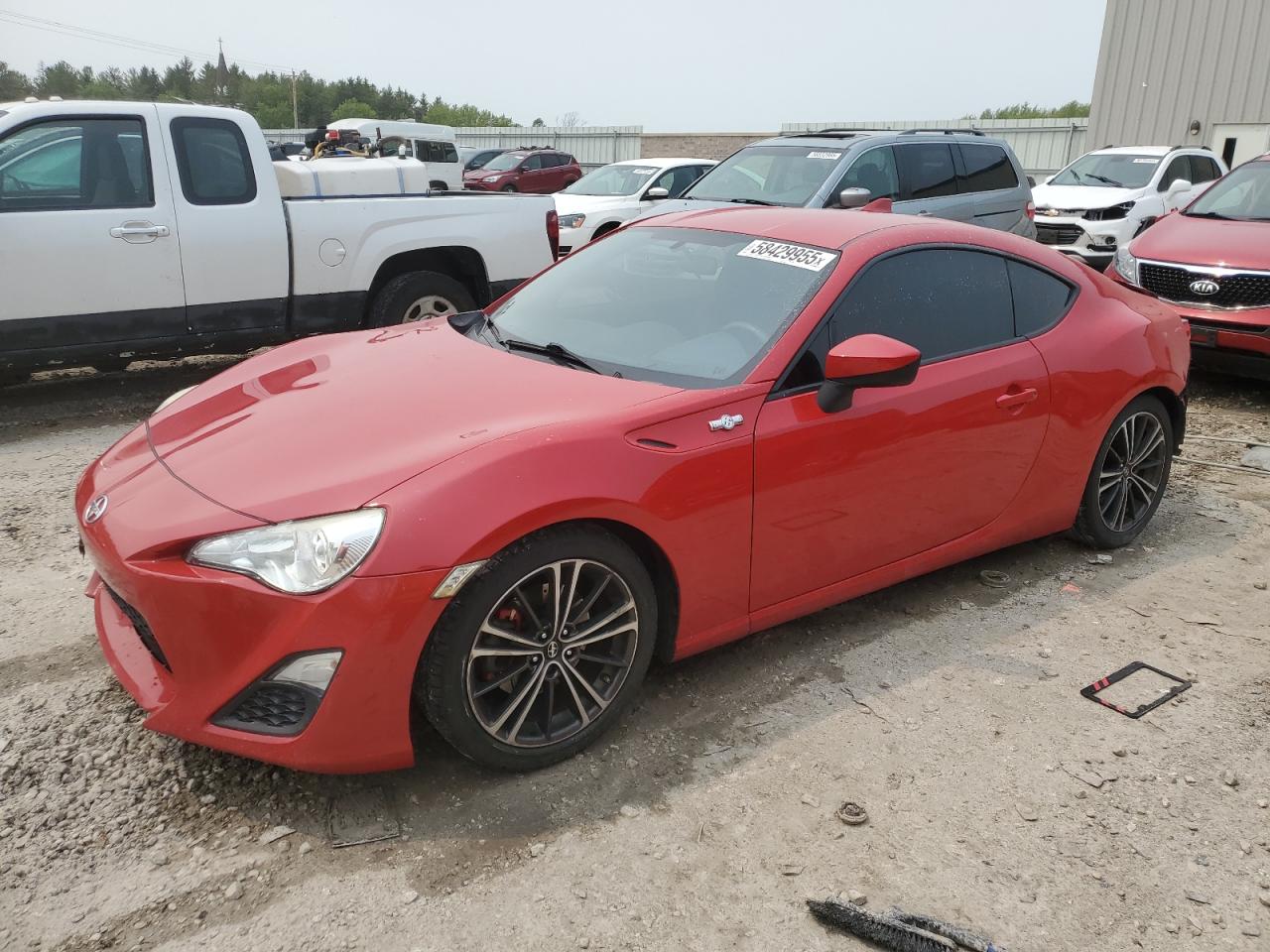 2015 Scion FR-S, VIN JF1ZNAA16F9704218 — Rear end