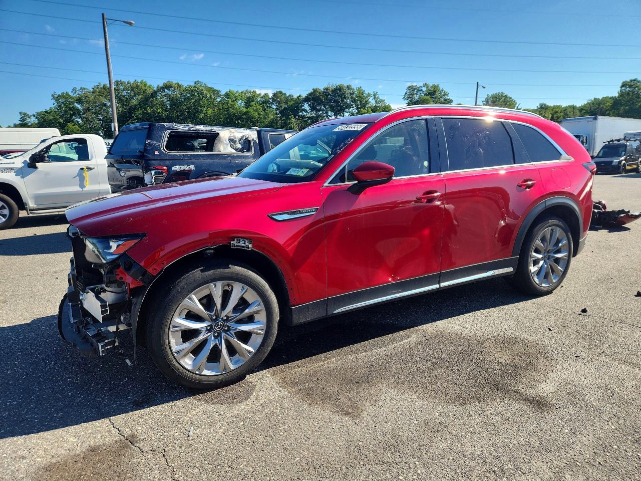 2025 Mazda CX-90 Premium Plus Package, VIN JM3KKEHD5S1227650 — Stripped