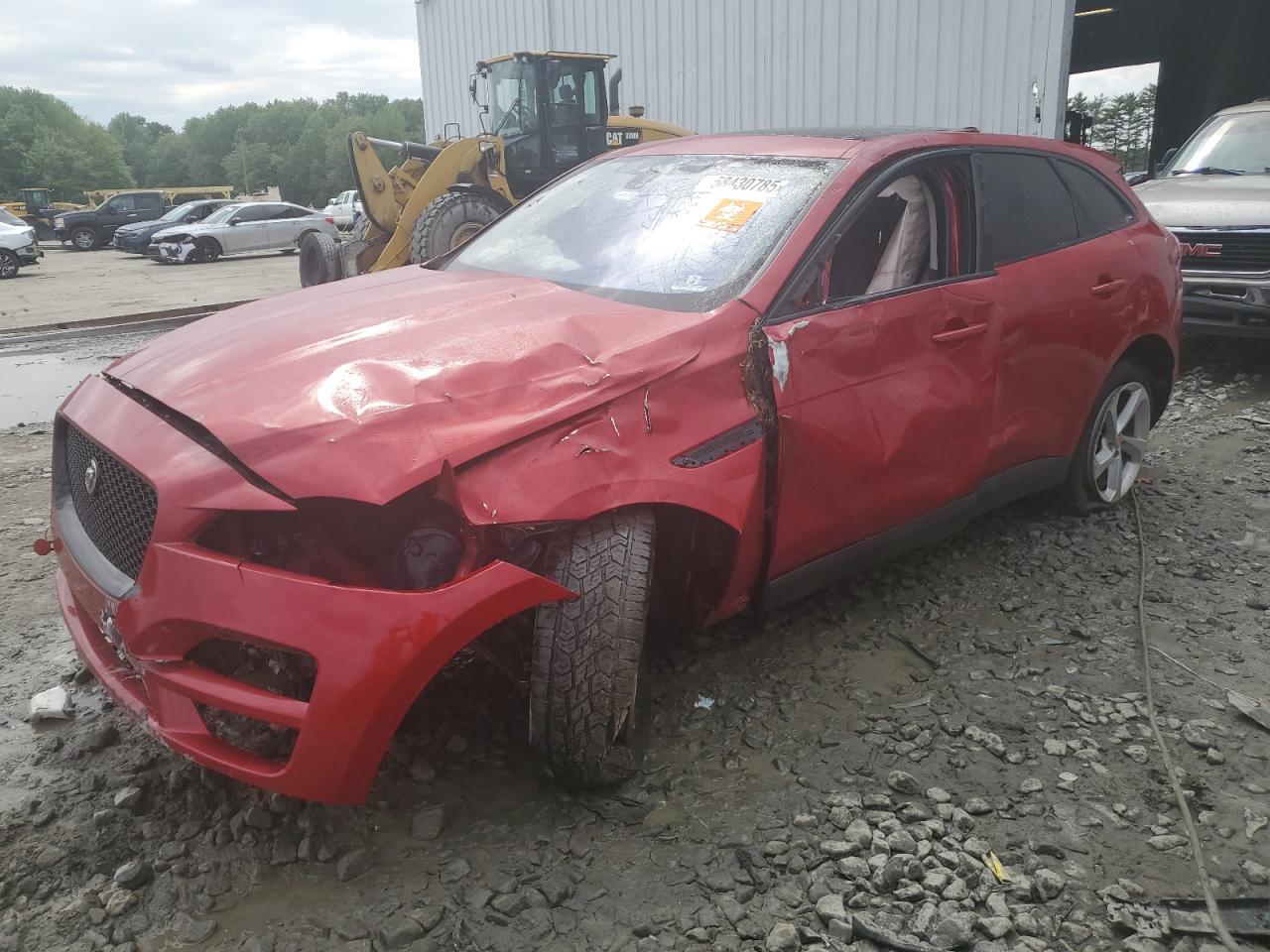 2017 Jaguar F-Pace 35t Premium, VIN SADCJ2BV1HA058272 — Rollover
