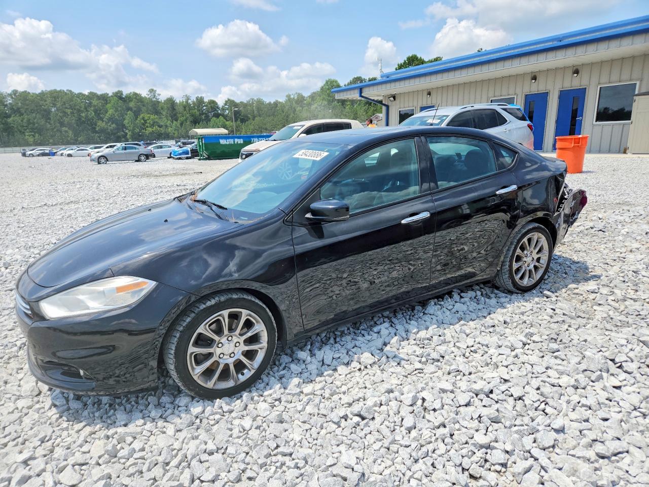 2013 Dodge Dart Limited, VIN 1C3CDFCH6DD323722 — Rear end