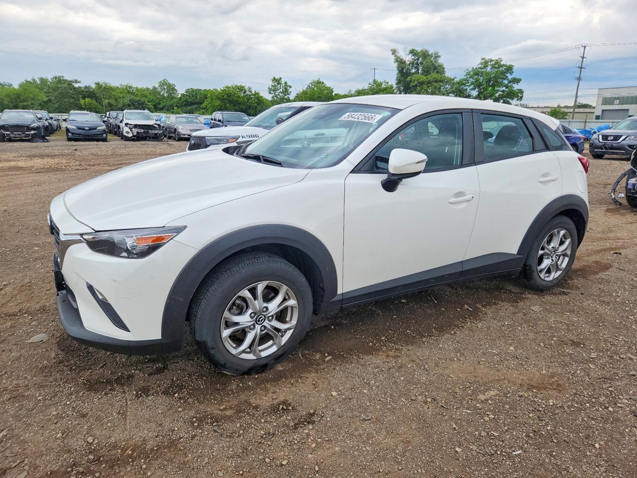 2019 Mazda CX-3 Sport, VIN JM1DKFB78K0420696 — Front end