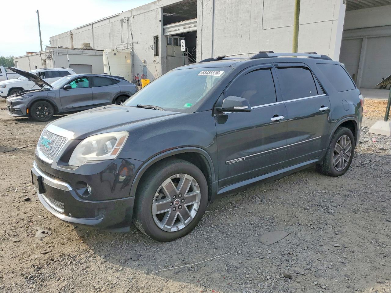 2012 GMC Acadia Denali, VIN 1GKKVTED6CJ240227 — Interior fire