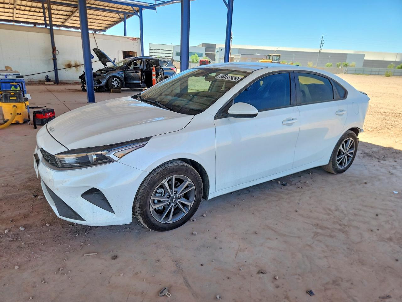 2023 Kia Forte LXS, VIN 3KPF24ADXPE524660 — Rear end
