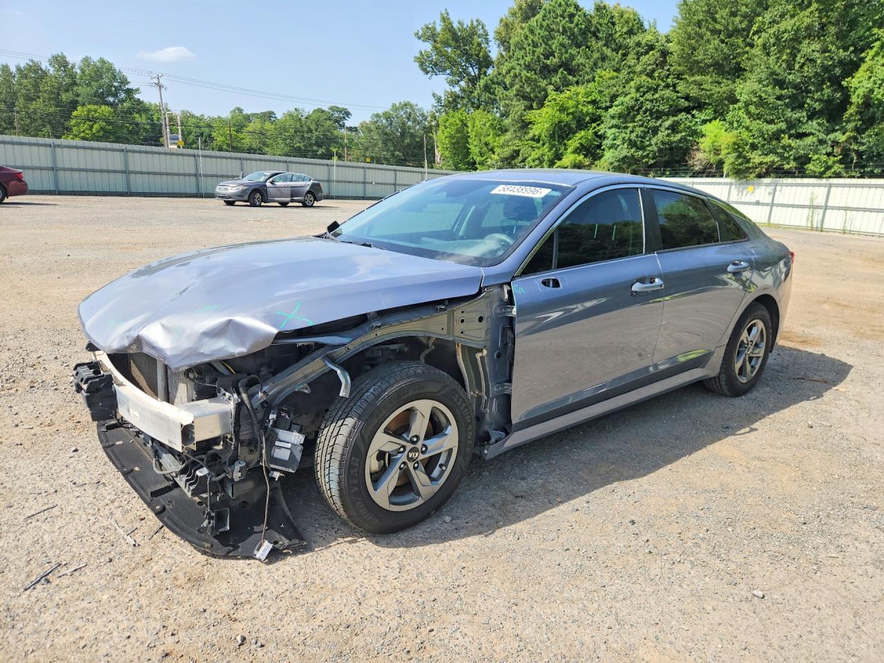 2021 Kia K5 LXS, VIN 5XXG14J23MG005538 — Front end