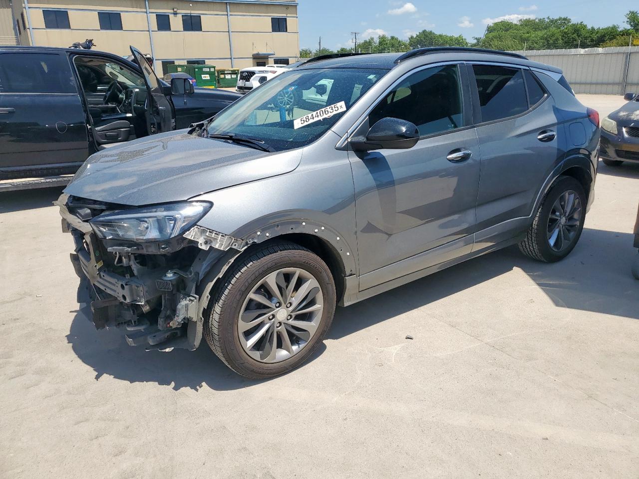 2021 Buick Encore GX Select, VIN KL4MMDS27MB037689 — Front end