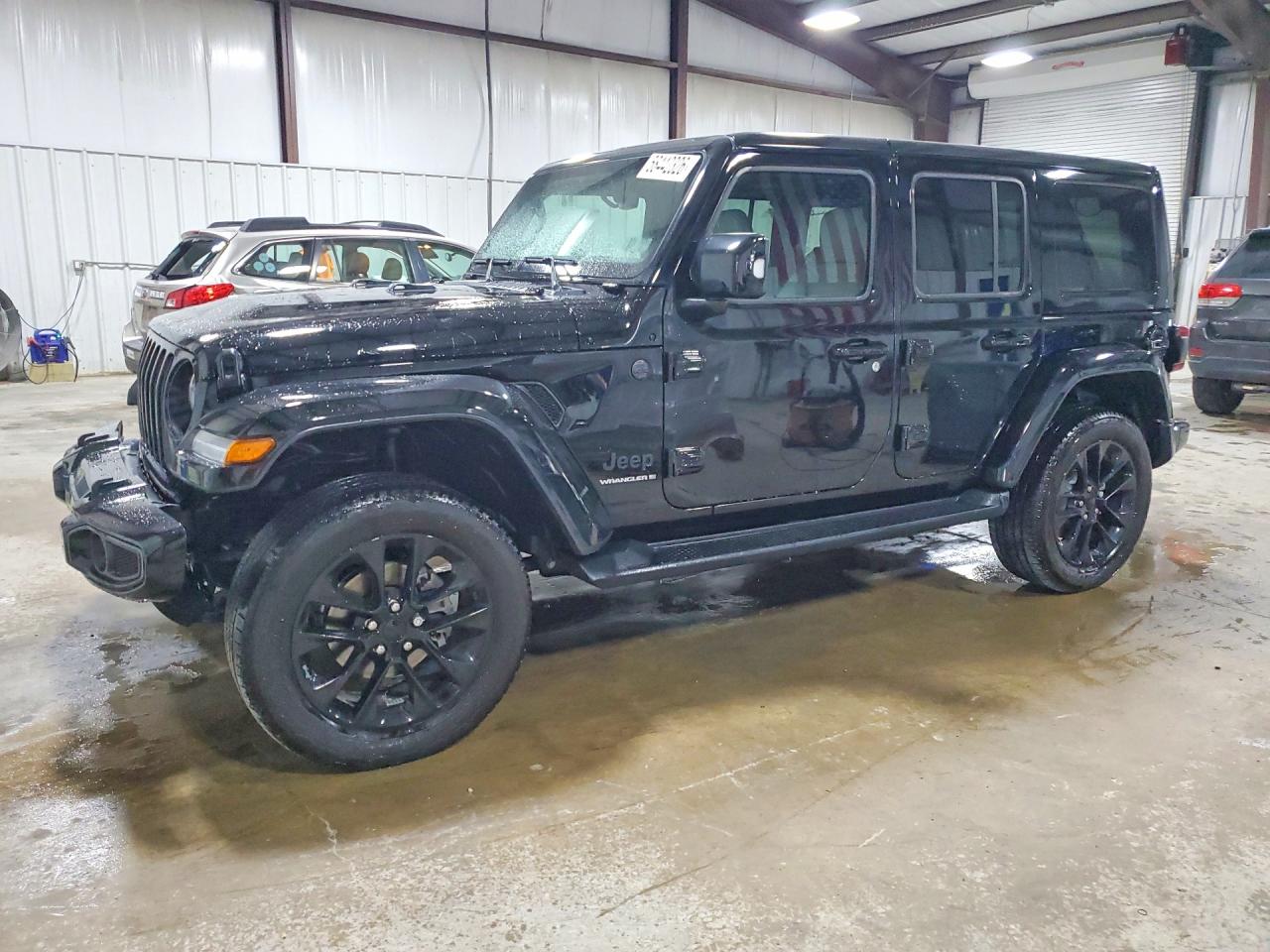 2023 Jeep Wrangler Sahara, VIN 1C4HJXEN2PW522794 — Side
