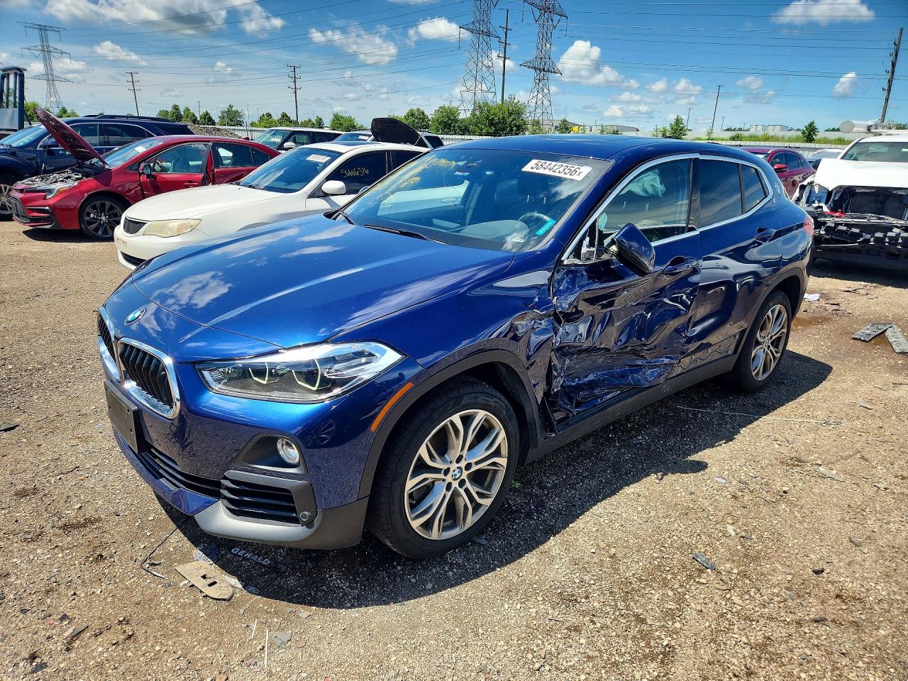 2020 BMW X2 xDrive28i, VIN WBXYJ1C04L5P71640 — Side