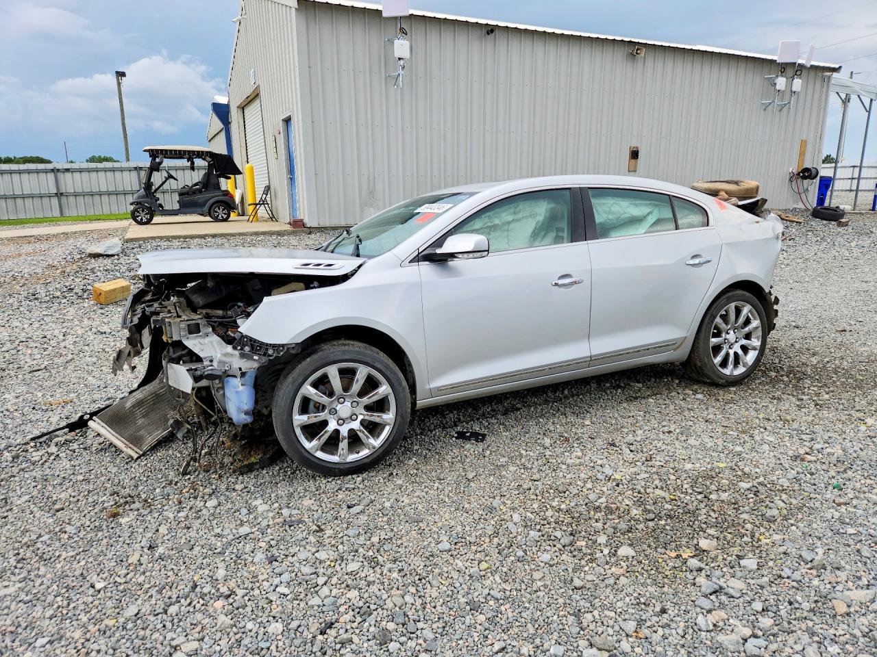 2014 Buick LaCrosse Premium I, VIN 1G4GD5G37EF181985 — Опрокидывание