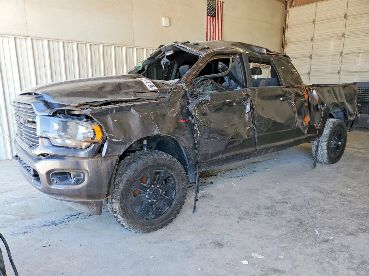 2020 Ram 3500 Big Horn, VIN 3C63R3LLXLG155088 — Rollover