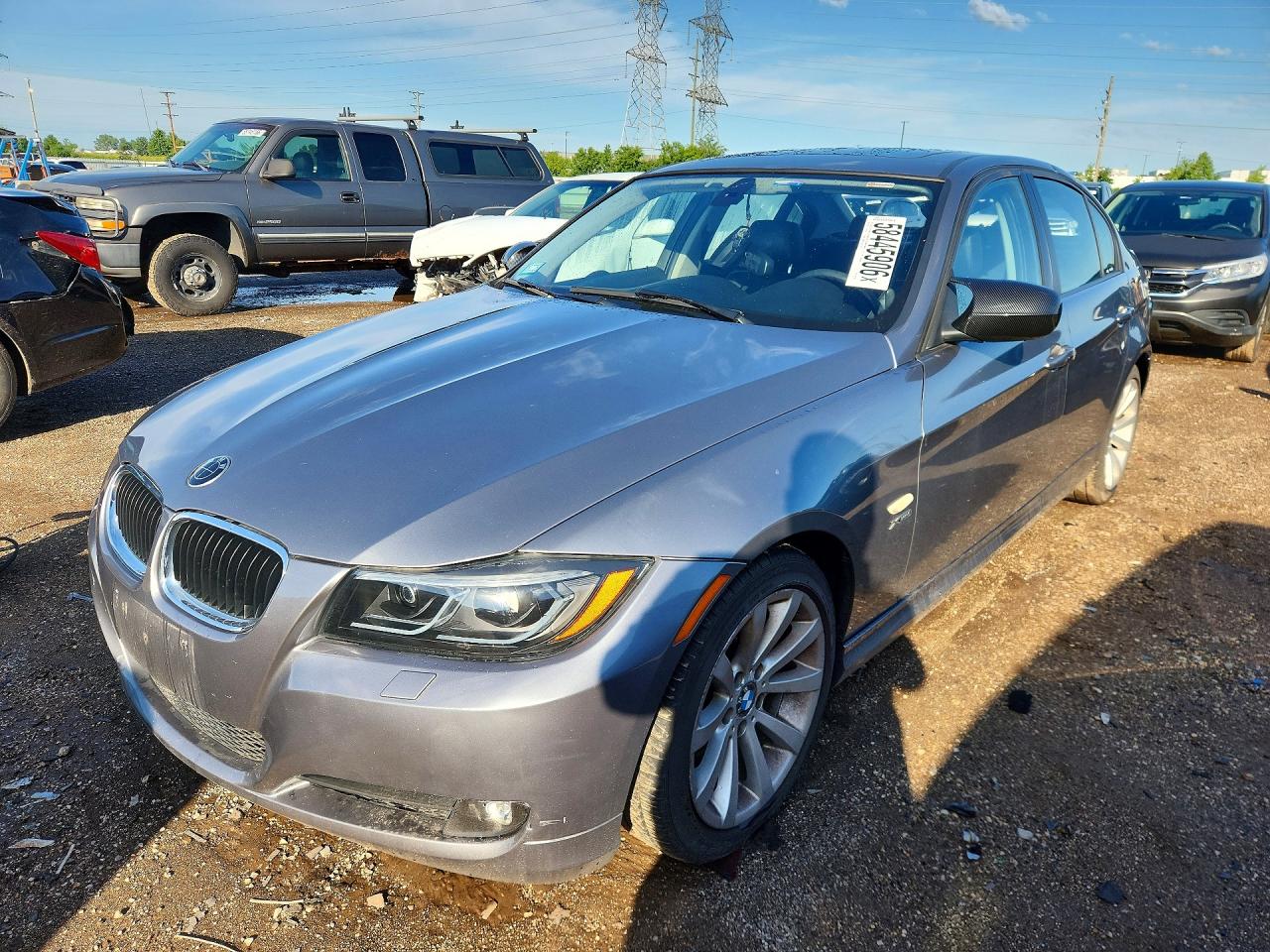2011 BMW 3 Series 328i xDrive, VIN WBAPK5G57BNN31545 — Roof