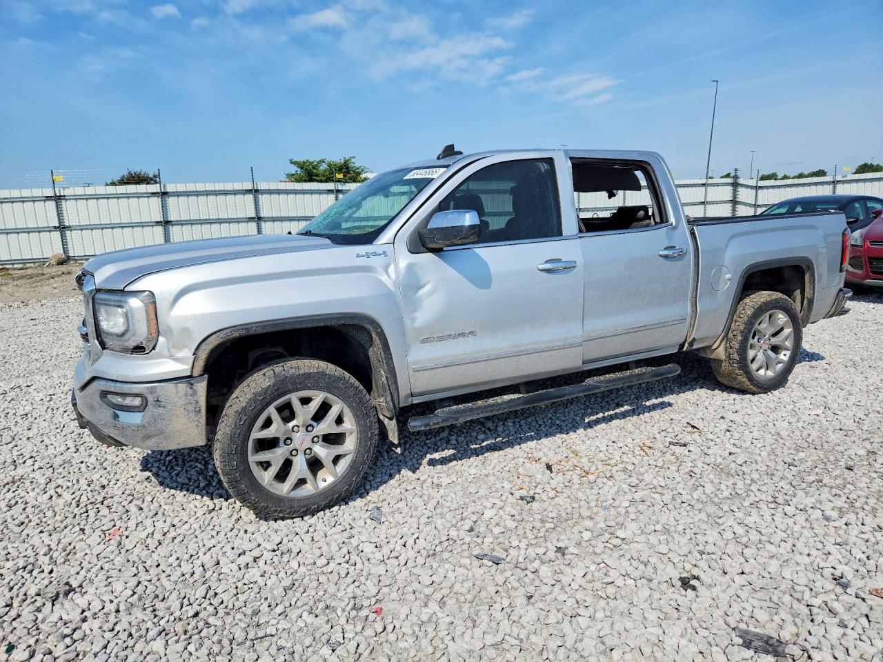 2018 GMC Sierra 1500 SLT, VIN 3GTU2NEC2JG552527 — Rollover