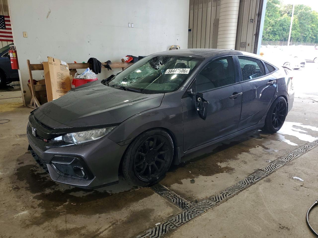 2020 Honda Civic Si, VIN 2HGFC1E56LH705866 — Front end