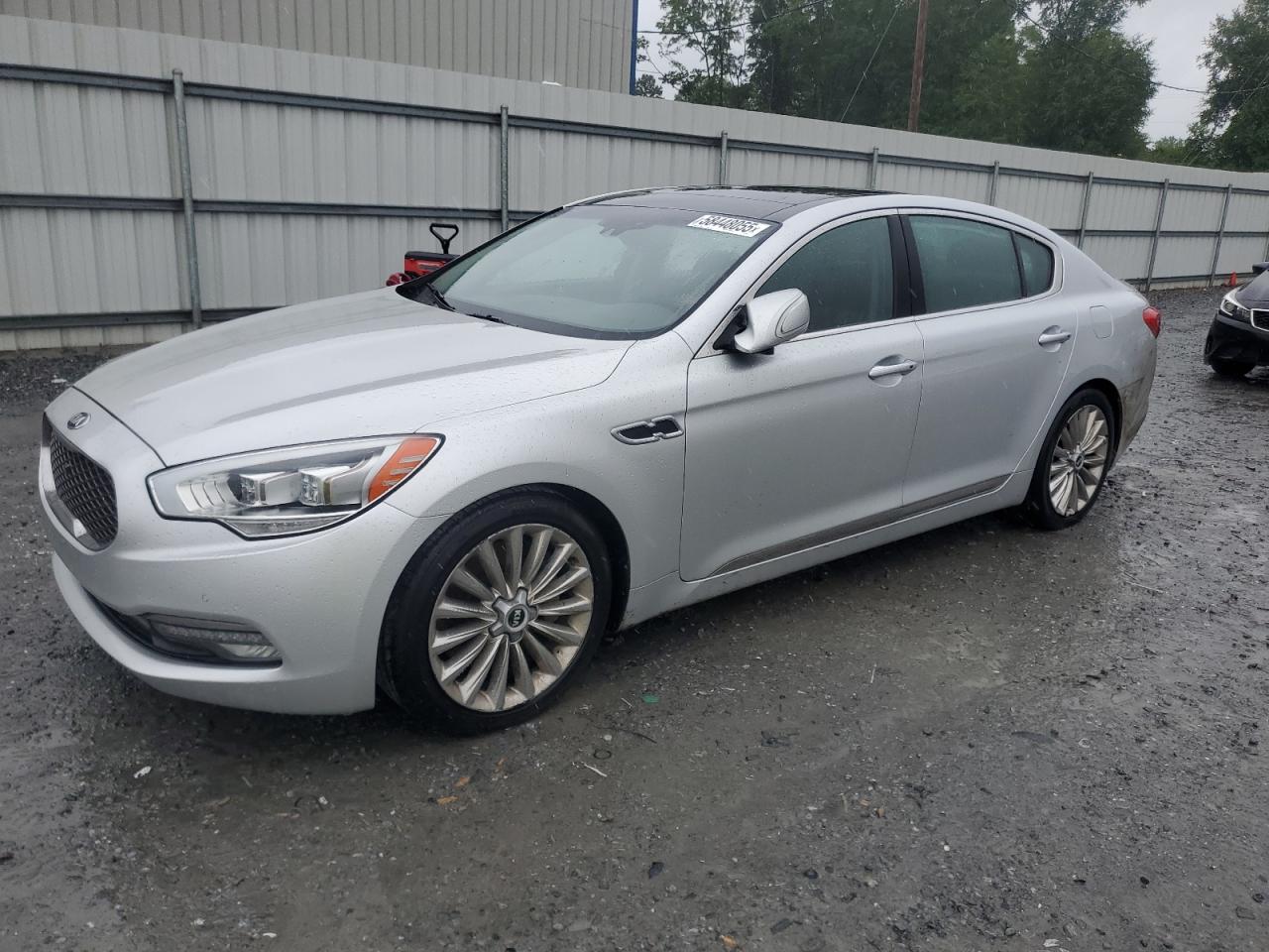 2015 Kia K900 Luxury, VIN KNALW4D45F6018822 — Rear end