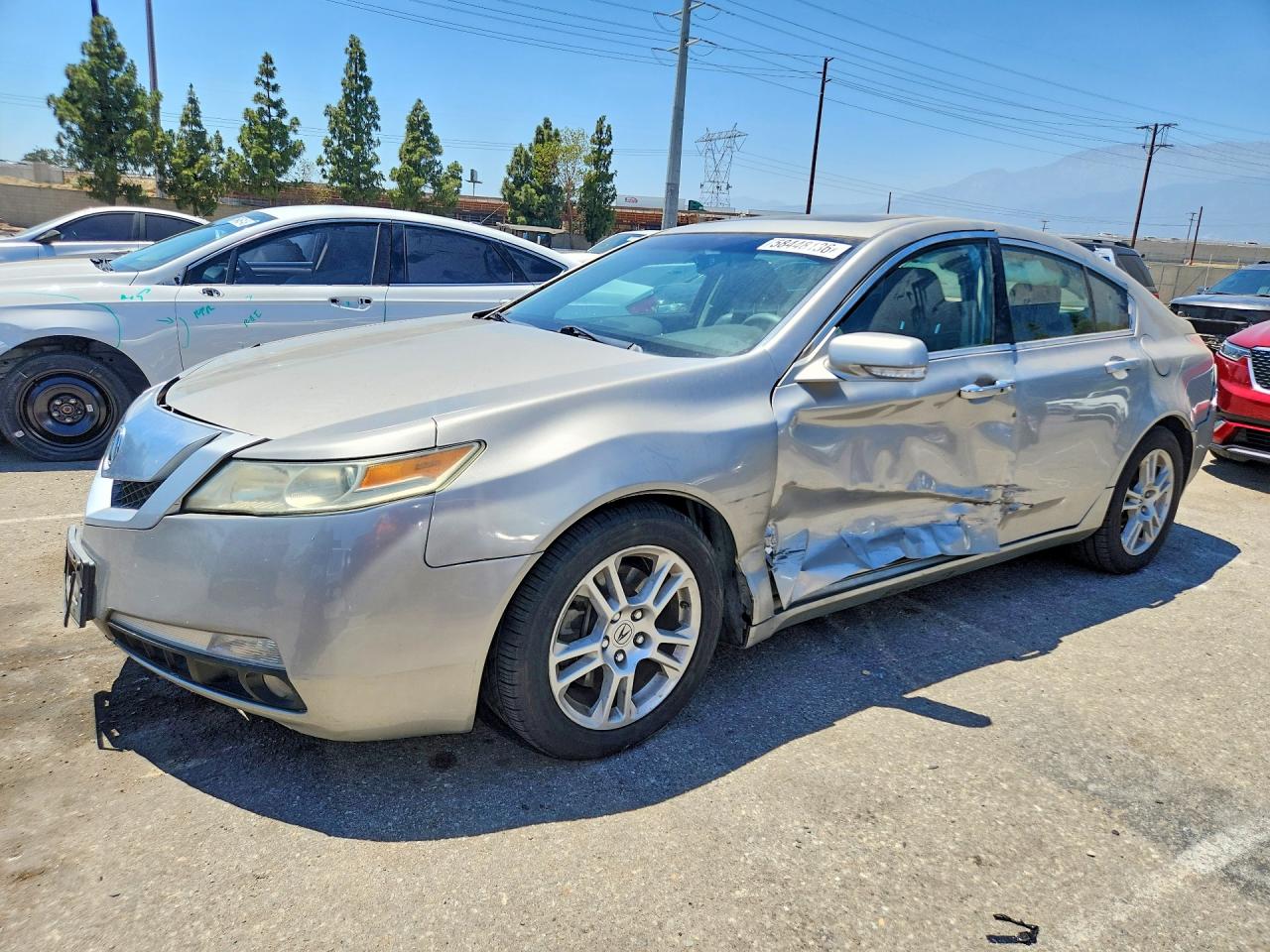 2011 Acura TL, VIN 19UUA8F23BA001468 — Бок