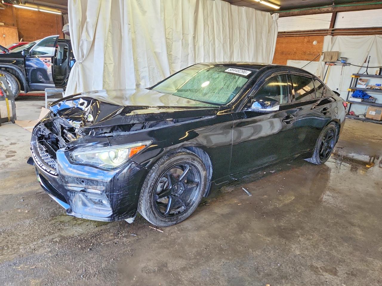2019 Infiniti Q50 Sport, VIN JN1EV7AR4KM555304 — Front end