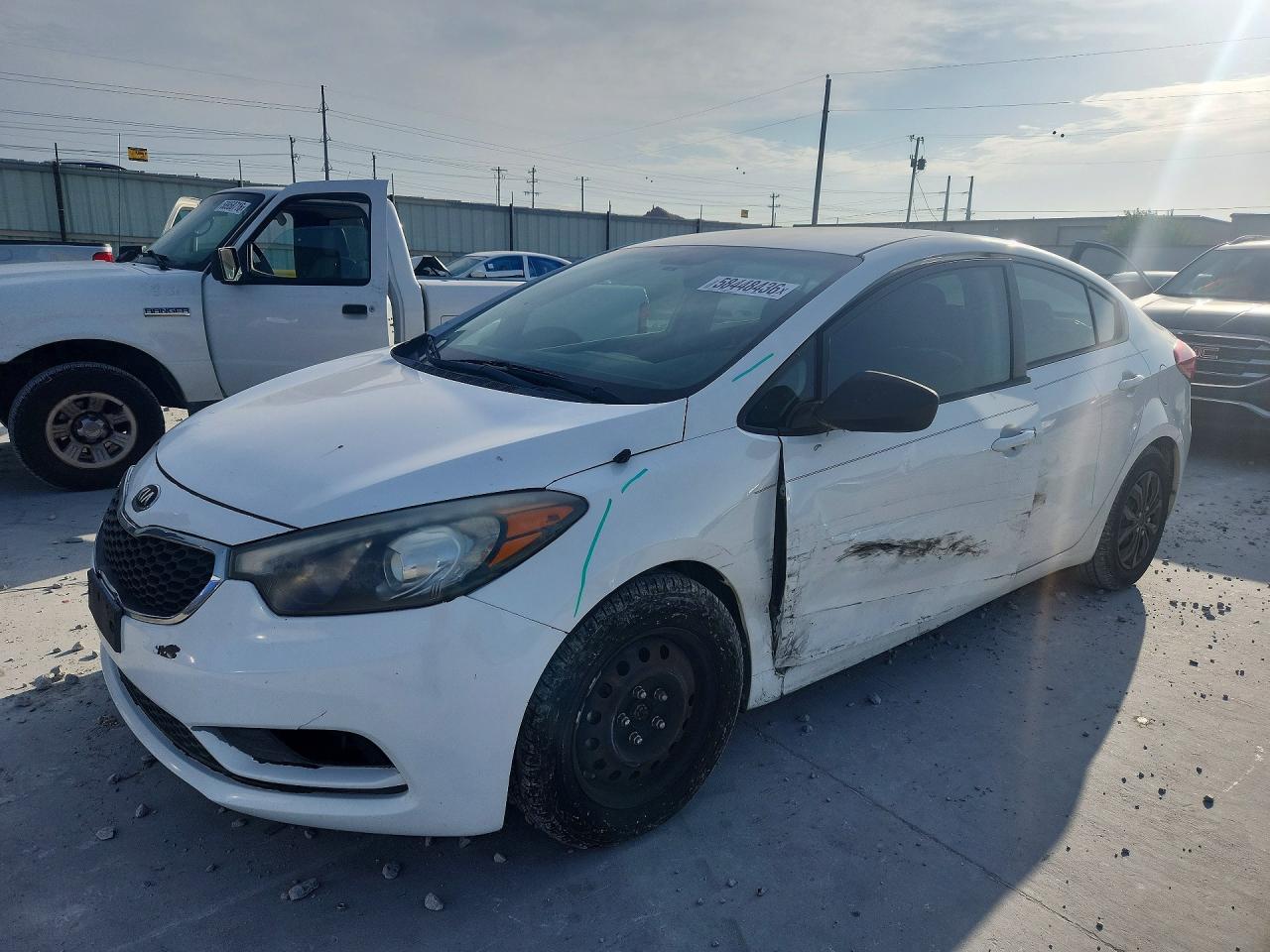 2016 Kia Forte LX, VIN KNAFK4A61G5485516 — Side