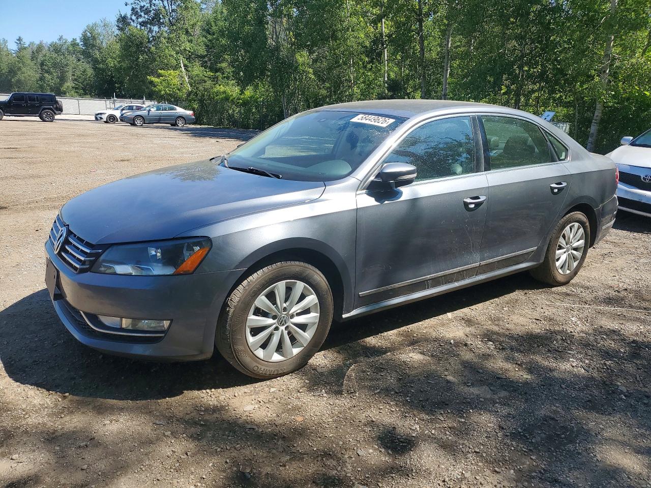 2015 Volkswagen Passat, VIN 1VWAN7A33EC040406 — Механическое
