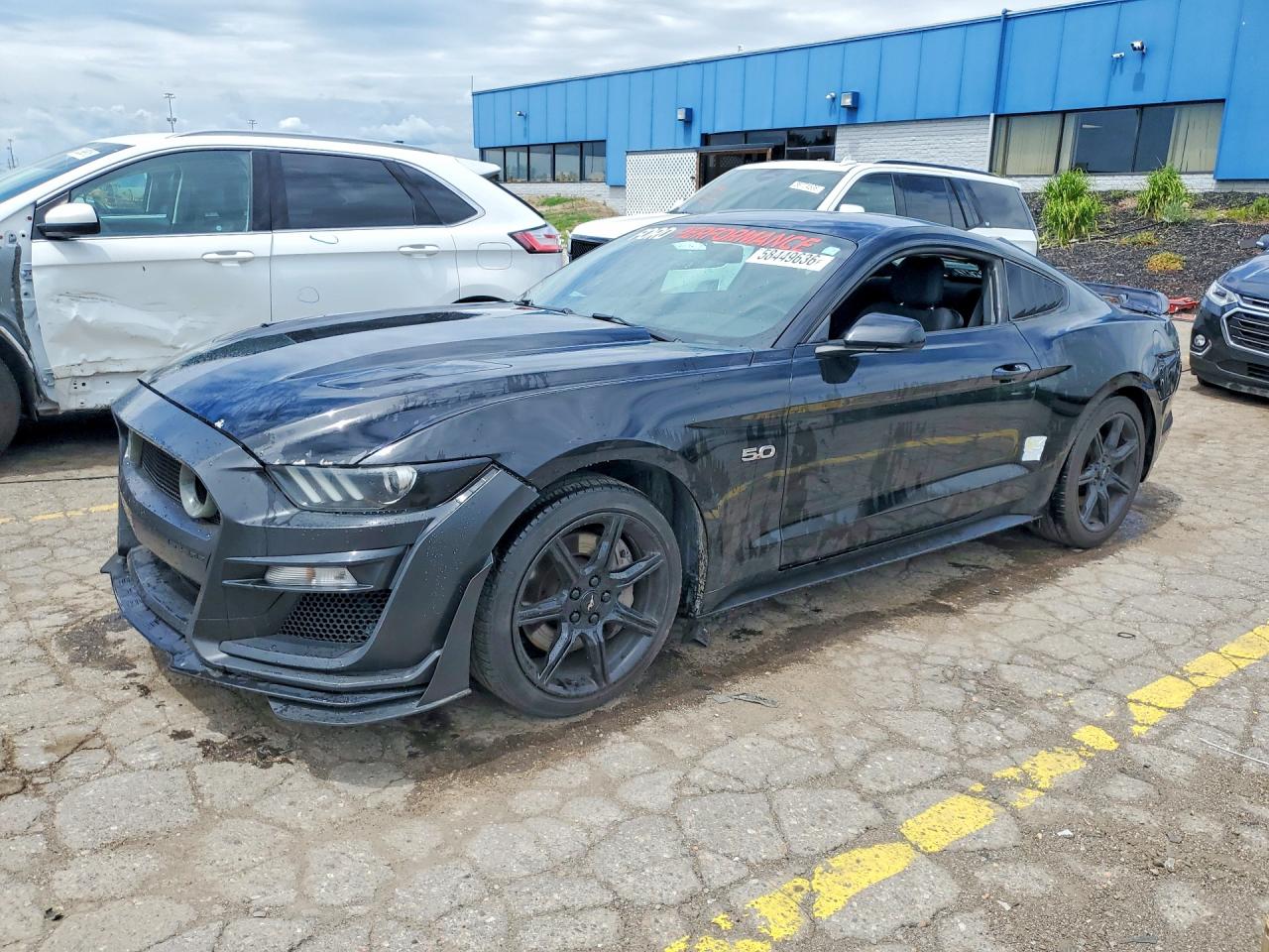 2015 Ford Mustang GT Premium, VIN 1FA6P8CF8F5433782 — Water / flood