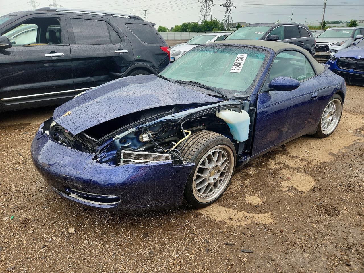 2000 Porsche 911, VIN WP0CA2992YS650911 — Перед