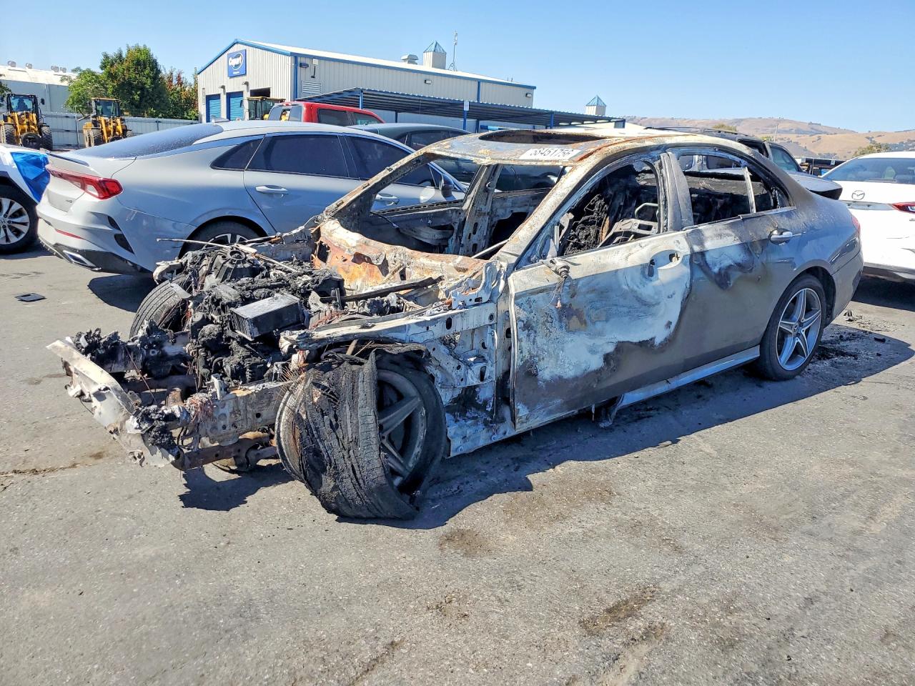 2019 Mercedes-Benz E 300, VIN WDDZF4JB7KA526979 — Burn