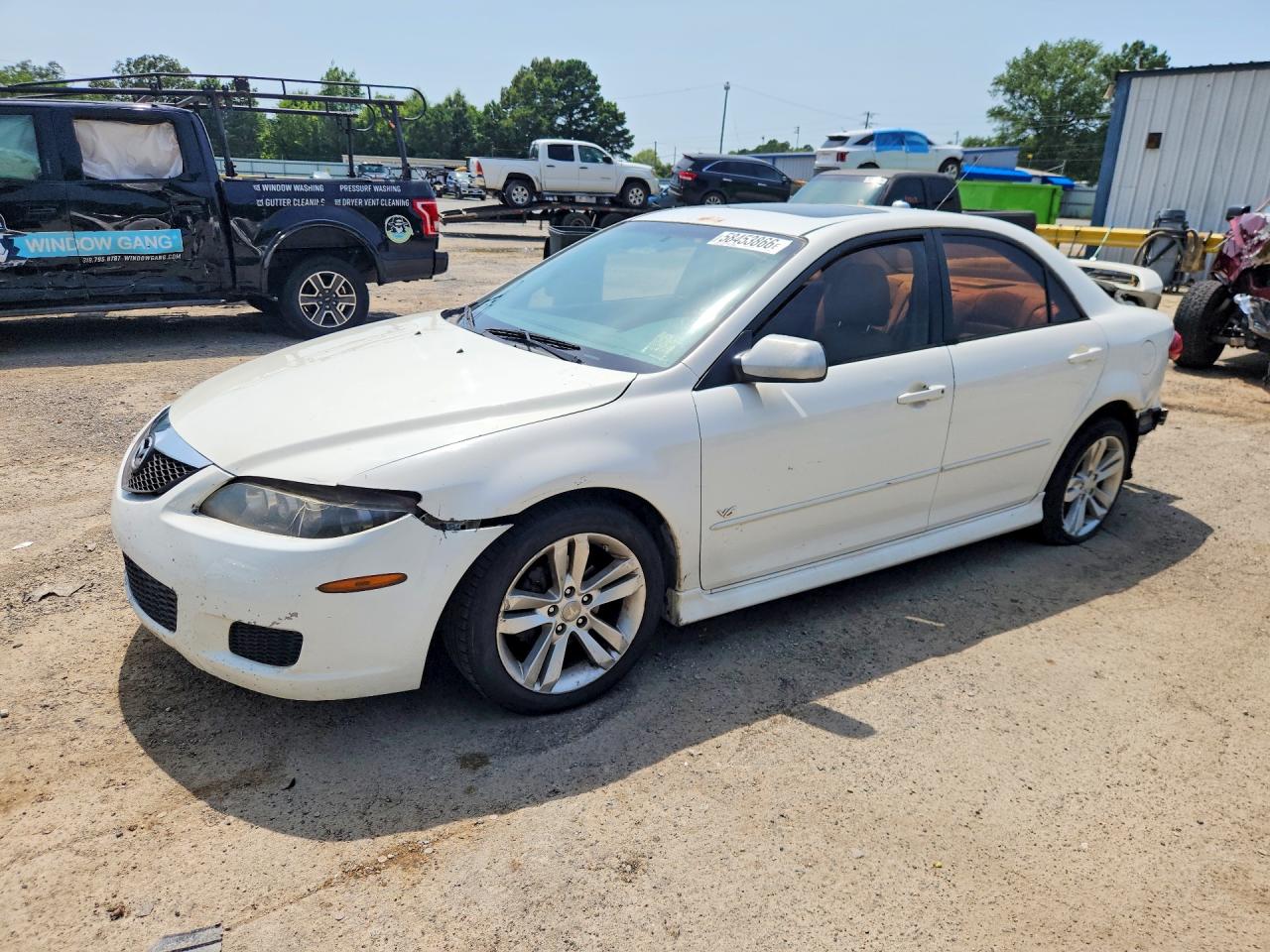 2005 Mazda 6 Grand Touring S, VIN 1YVHP80DX55M72078 — Rear end