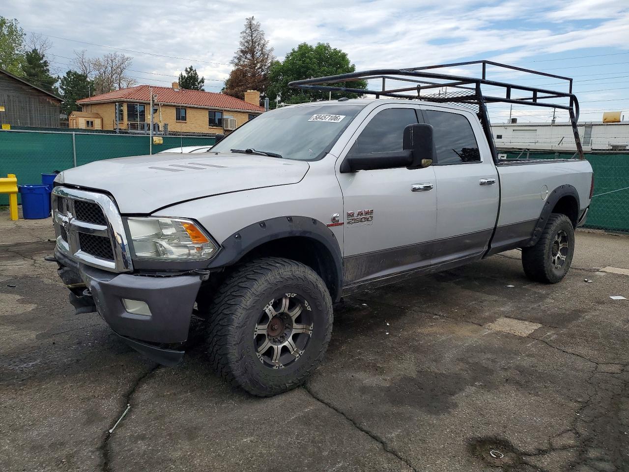 2013 Ram 2500 SLT, VIN 3C6UR5JL8DG600335 — Front end