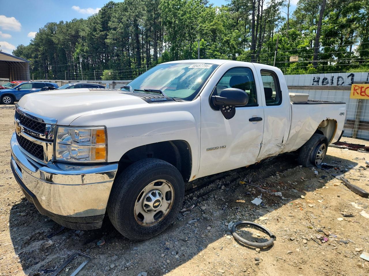 2012 Chevrolet Silverado 2500HD Work Truck, VIN 1GC2KVCG3CZ231676 — Side