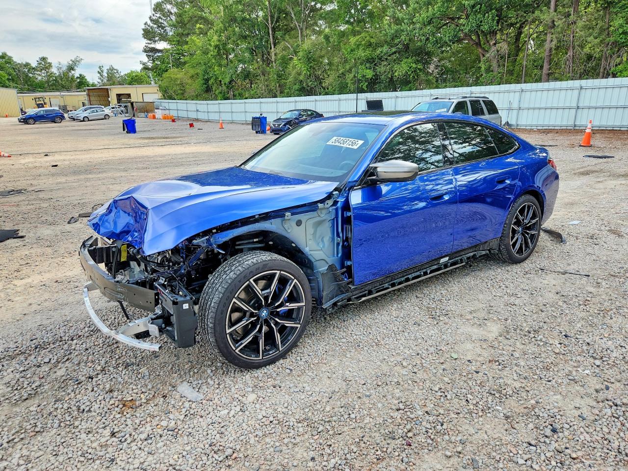 2023 BMW i4 M50, VIN WBY33AW00PFN82396 — Front end