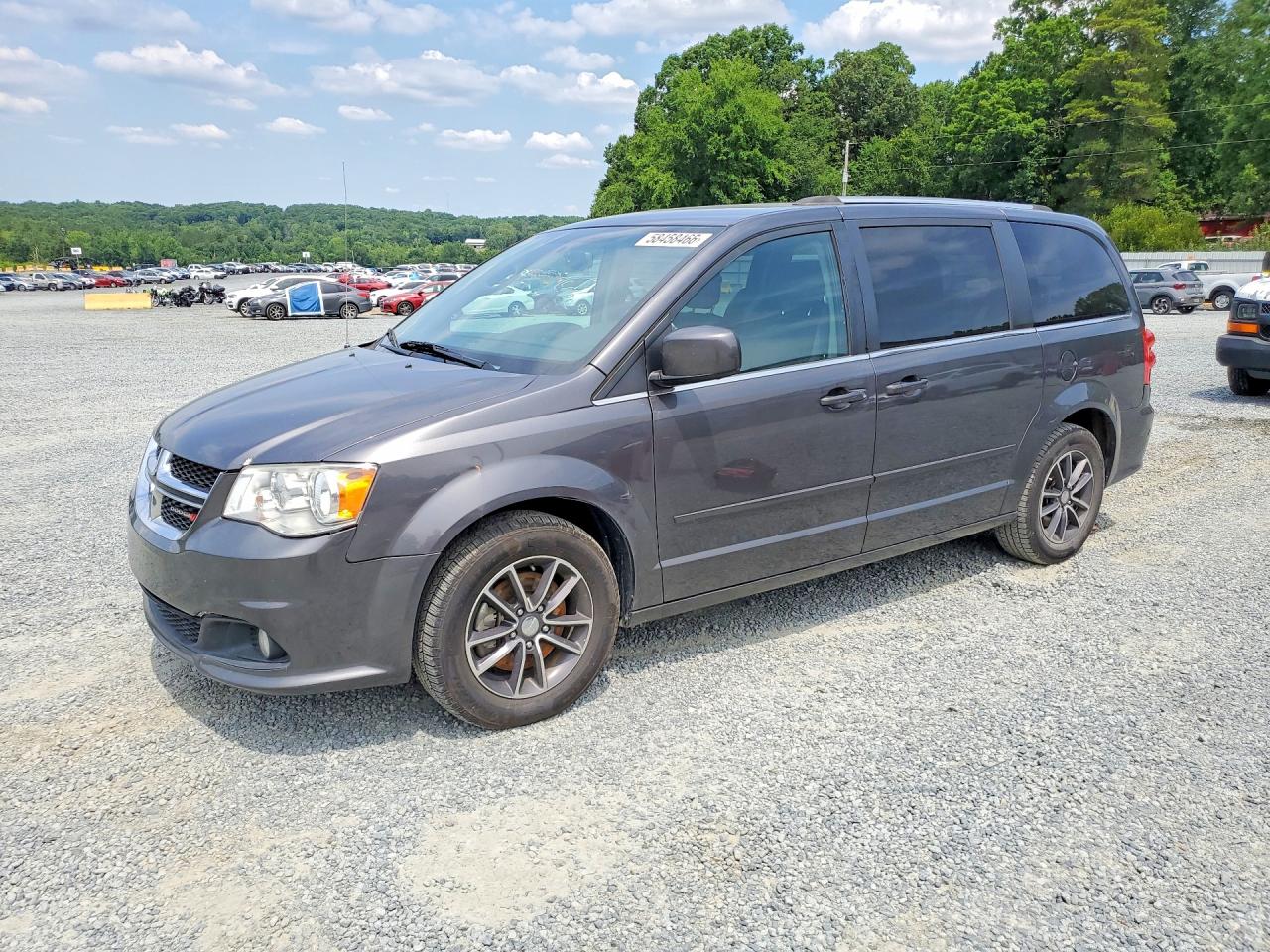 2017 Dodge Grand Caravan SXT, VIN 2C4RDGCG9HR772589 — Water / flood