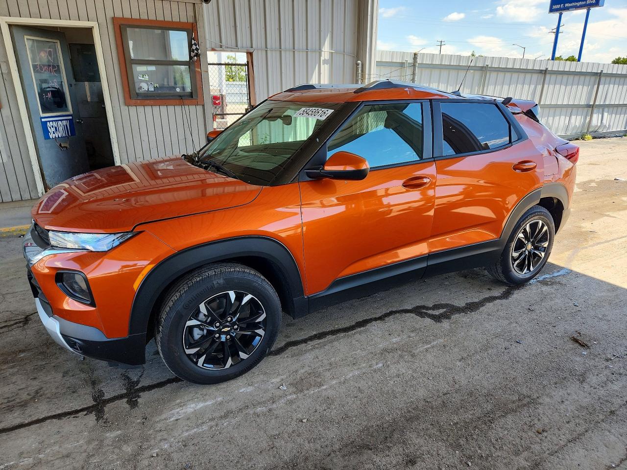 2023 Chevrolet TrailBlazer LT, VIN KL79MPSL2PB127002 — Roof