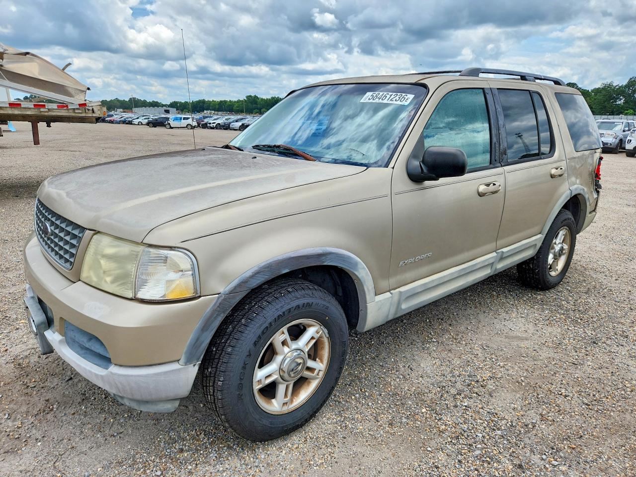 2002 Ford Explorer XLT, VIN 1FMZU63E72ZA56484 — Rear end