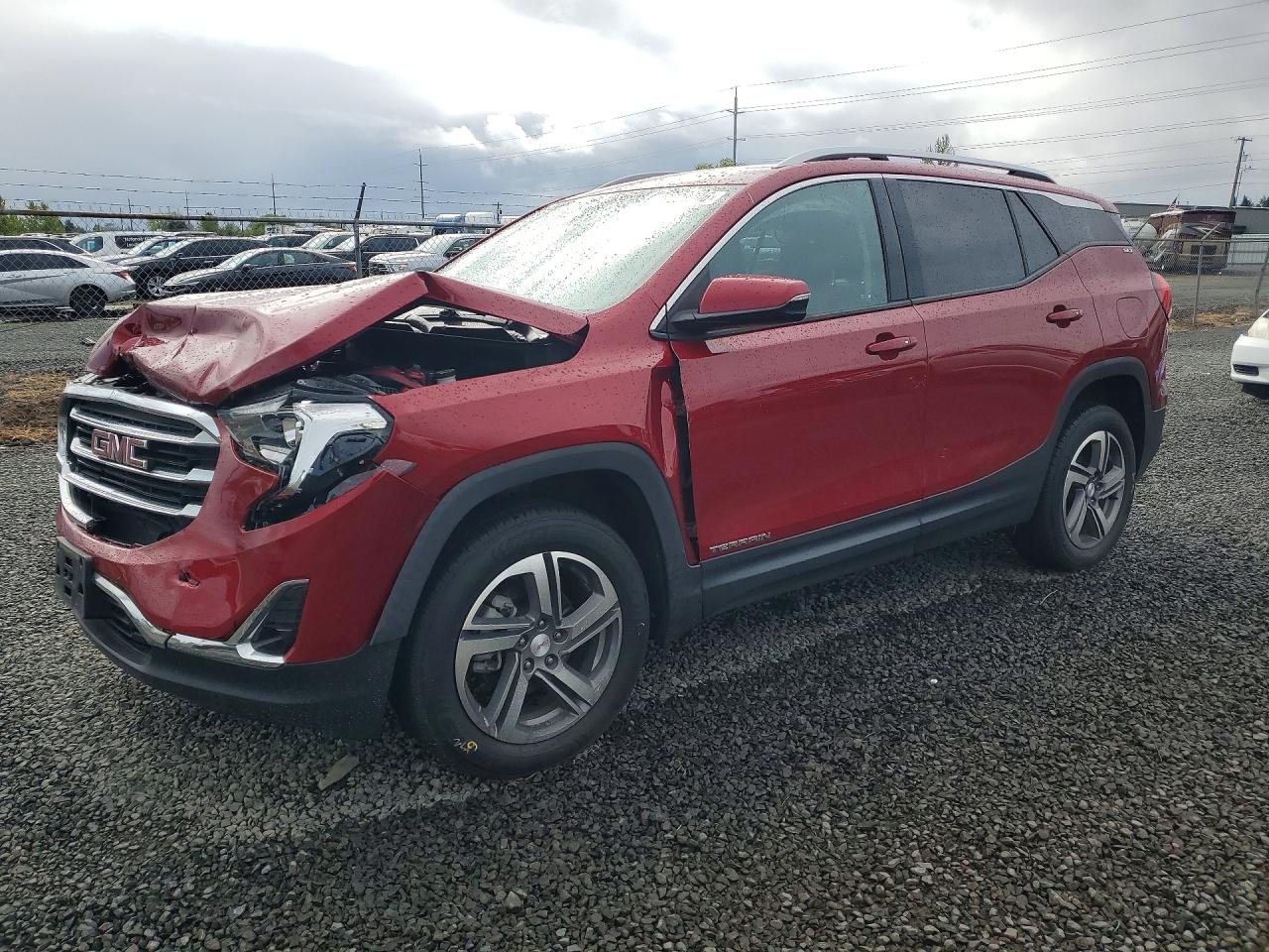 2019 GMC Terrain SLT, VIN 3GKALVEVXKL236159 — Front end