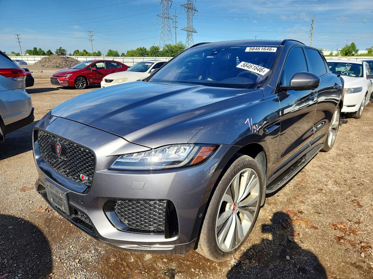 2018 Jaguar F-Pace S, VIN SADCM2FV5JA285634 — Rear end