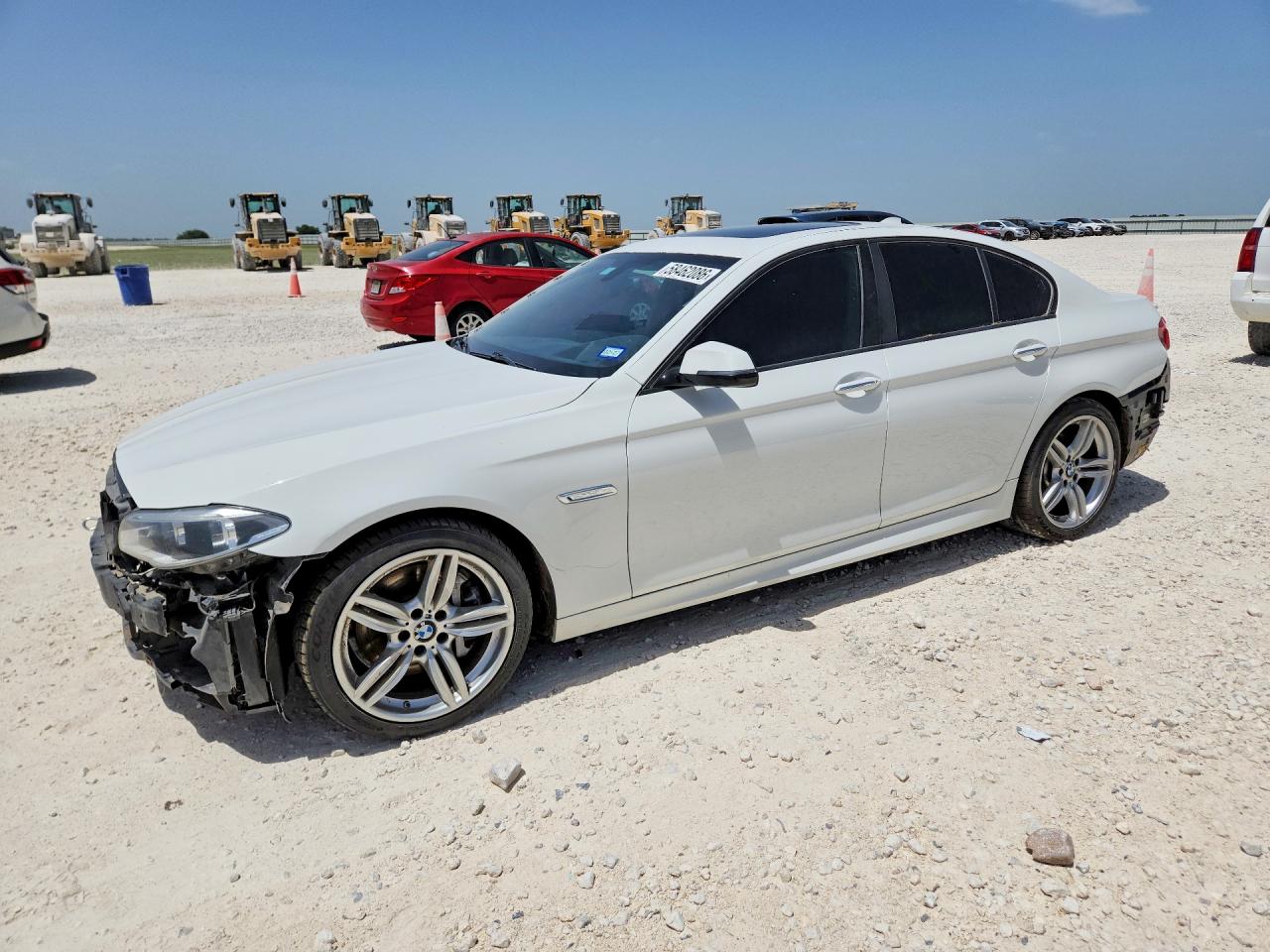 2014 BMW 5 Series 535i, VIN WBA5B1C51ED484321 — Front end