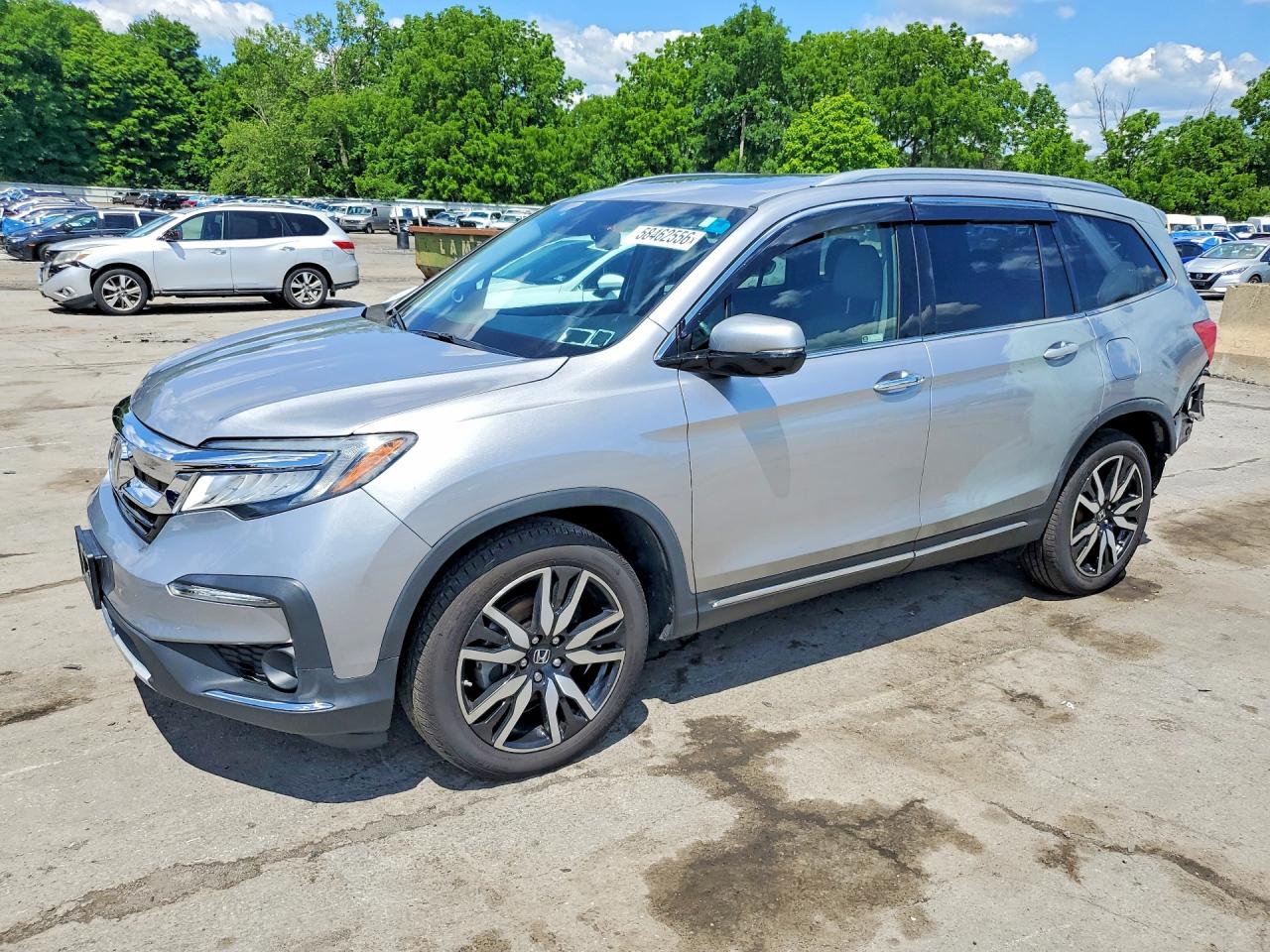 2020 Honda Pilot Touring 8-Passenger, VIN 5FNYF6H90LB000576 — Rear end