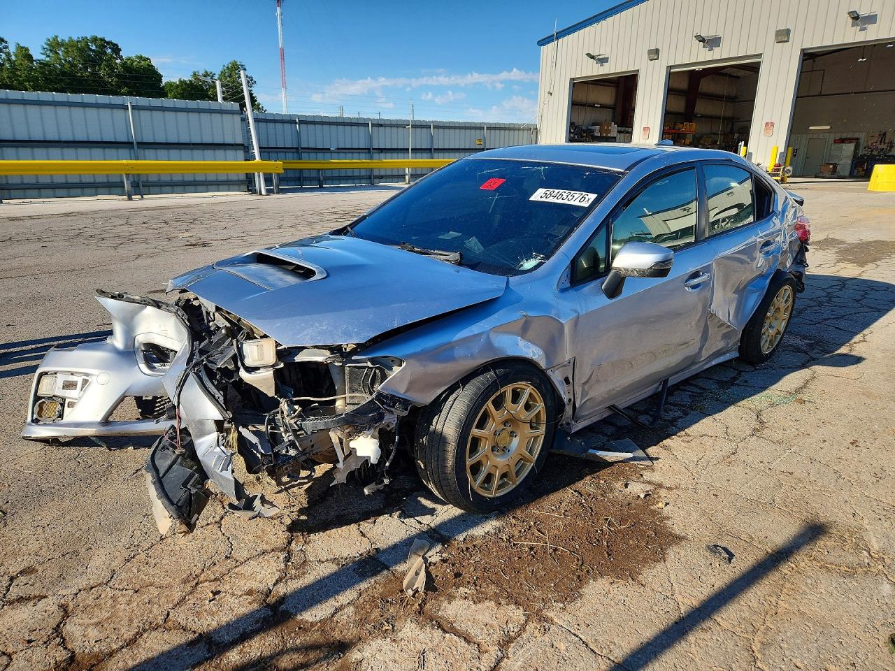 2016 Subaru WRX Limited, VIN JF1VA1L6XG9806903 — Rollover