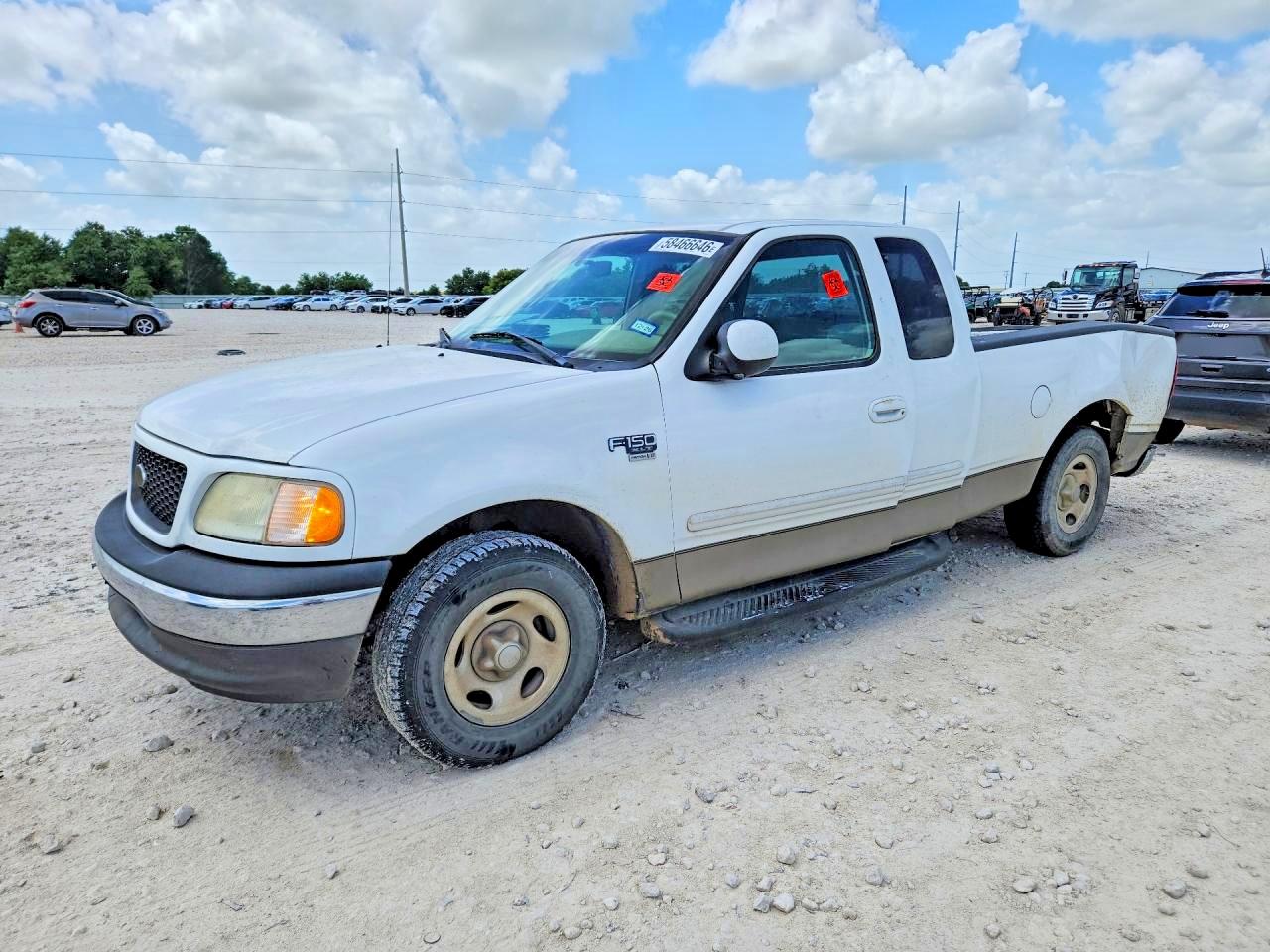 2002 Ford F-150 XL, VIN 1FTRX17L92NA31276 — Rear end